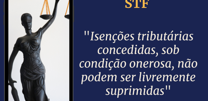 Isenção concedida condicionalmente