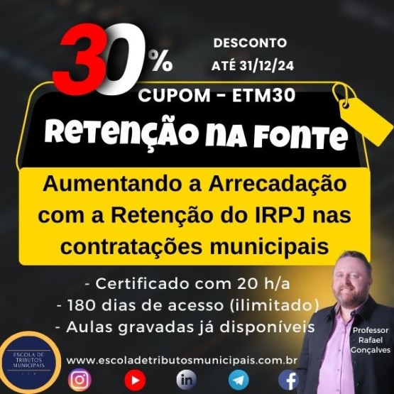 Aumentando a Arrecadação com a Retenção do IRPJ nas contratações Municipais